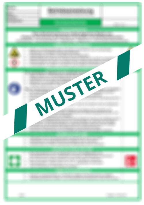 Betriebsanweisung PSA - Schutzbrille [Digital]